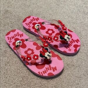 Disney Minnie Mouse Pink Kids Sandals size 13/1